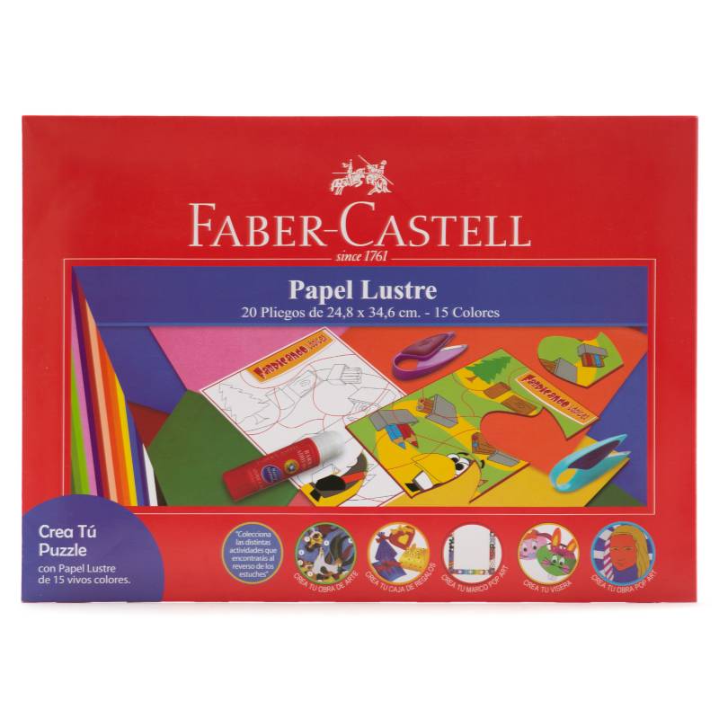 Estuche de Papel Lustre Faber Castell